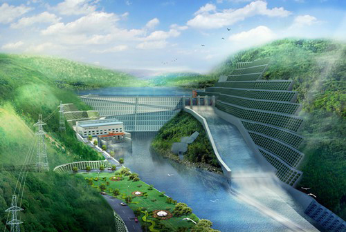 中沙老挝南塔河1号水电站项目
